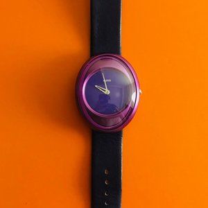 Alessi AL 19000 purple watch